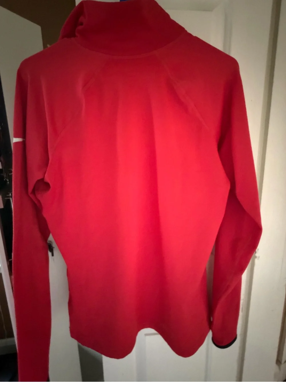 Nike Women's Red Half-Zip Pullover Sweatshirt, NWOT,